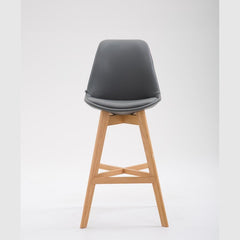 Barhocker Cannes Kunstleder Natura - grau - InfinityMarket