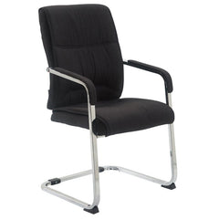 XL Besucherstuhl Anubis Stoff - schwarz by Dropshipping-Europe – Möbel
