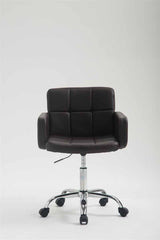 Arbeitshocker Los Angeles Kunstleder - braun