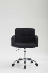 Arbeitshocker Los Angeles Stoff - schwarz