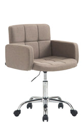 Arbeitshocker Los Angeles Stoff - taupe