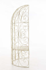 Halbpavillon Rosie mit Sitzbank - antik-creme