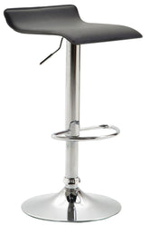 Barhocker Dyn V2 Kunstleder chrom - schwarz