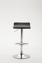 Barhocker Dyn V2 Kunstleder chrom - schwarz