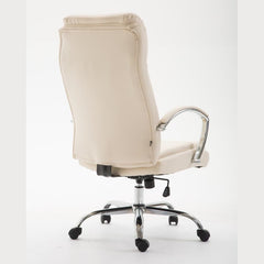Bürostuhl Vaud Kunstleder - creme