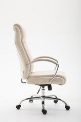 Bürostuhl Vaud Stoff - creme