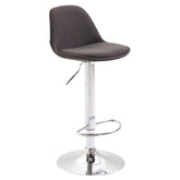 Barhocker Kiel Stoff - dunkelgrau - InfinityMarket
