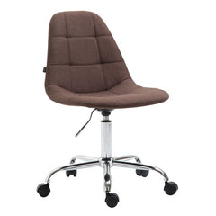 Bürostuhl Reims Stoff - braun