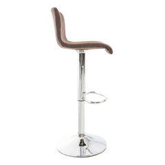 Barhocker Hoover Stoff C - braun