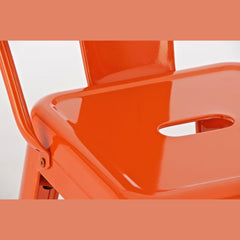 2er Set Barhocker Aiden - orange