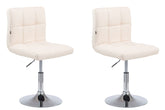 2er Set Lounger Palma V2 Kunstleder - creme by Dropshipping-Europe – Barhocker