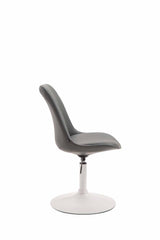 Stuhl Maverick W Kunstleder - grau