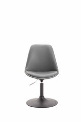 Stuhl Maverick B Kunstleder - grau