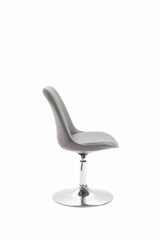 Stuhl Maverick C Kunstleder - grau