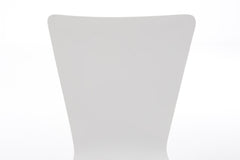 Set di 2 sedie impilabili Aaron bianche, design classico ideale per attesa e spazi pubblici.