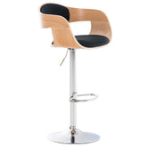 Barhocker Kingston C Stoff - natura/schwarz