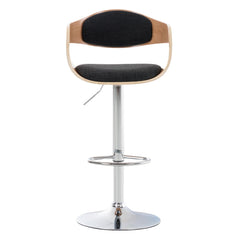 Barhocker Kingston C Stoff - natura/dunkelgrau
