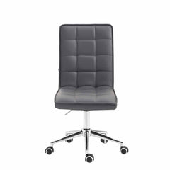 Arbeitshocker Peking V2 Kunstleder - grau