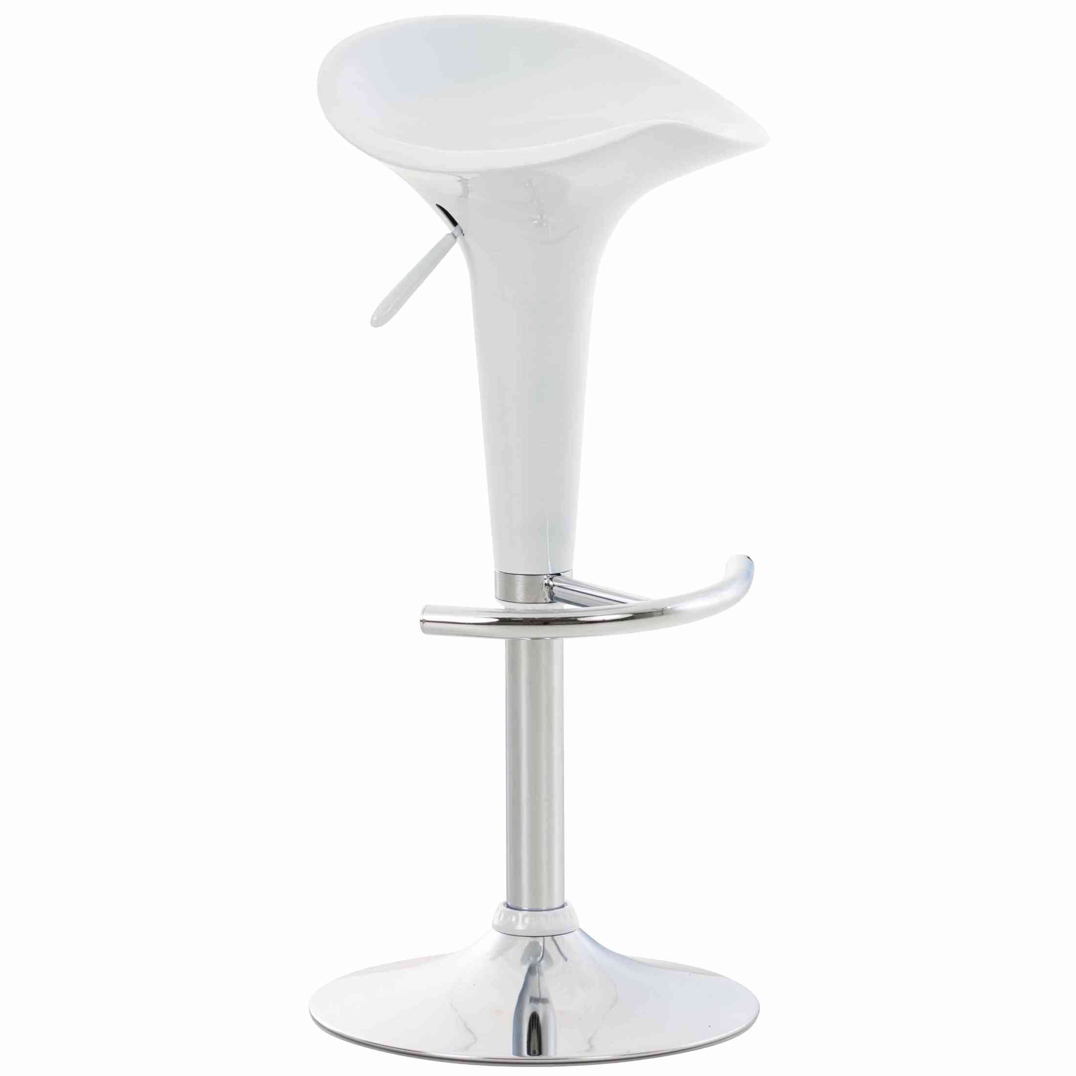 Barhocker Saddle - weiß - InfinityMarket