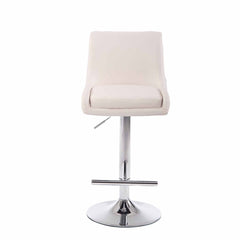 Barhocker Club Kunstleder C - weiß