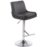 Barhocker Club Kunstleder C - grau