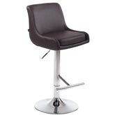 Barhocker Club Kunstleder C - braun
