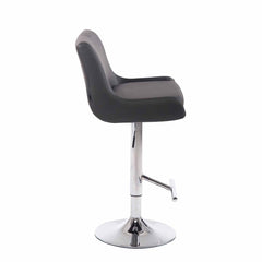 Barhocker Club Kunstleder C - grau