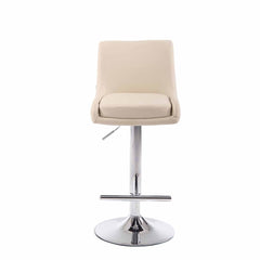 Barhocker Club Kunstleder C - creme