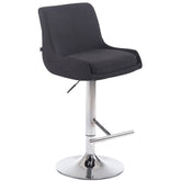 Barhocker Club Stoff C - schwarz