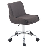 Arbeitshocker Club Stoff - dunkelgrau