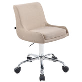 Arbeitshocker Club Stoff - creme