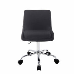 Arbeitshocker Club Stoff - schwarz