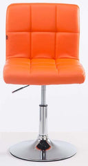 2er Set Lounger Palma V2 Kunstleder - orange by Dropshipping-Europe – Barhocker