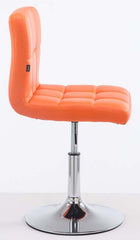2er Set Lounger Palma V2 Kunstleder - orange by Dropshipping-Europe – Barhocker