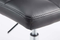 2er Set Lounger Palma V2 Kunstleder - schwarz by Dropshipping-Europe – Barhocker