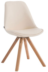 Besucherstuhl Laval Natura Square - creme