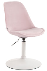 Esszimmerstuhl Maverick Samt weiß - pink