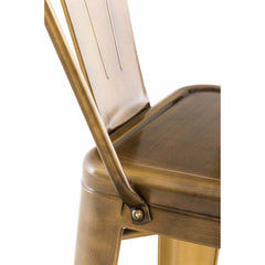 4er Set Barhocker Aiden - gold by Dropshipping-Europe – Barhocker
