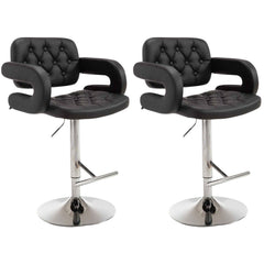 2er Set Barhocker Dublin C - schwarz