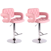 2er Set Barhocker Dublin C - pink
