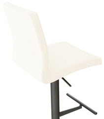 Barhocker Cadiz Kunstleder schwarz - creme