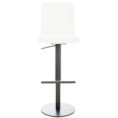 Barhocker Cadiz Kunstleder schwarz - weiß
