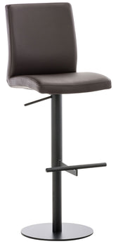 Barhocker Cadiz Kunstleder schwarz - braun