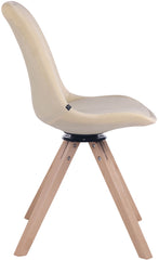 Esszimmerstuhl Troyes Samt Square natura - creme