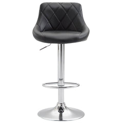 2er Set Barhocker Lazio Kunstleder C - schwarz