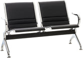Wartebank Frankfurt 2-Sitzer - schwarz by Dropshipping-Europe – Sonstiges