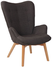 Lounger Durham Stoff - dunkelgrau