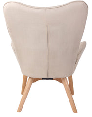 Lounger Durham Stoff - creme