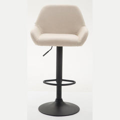 Barhocker Braga Stoff B - creme - InfinityMarket