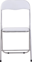 Klappstuhl Felix - weiß/silber